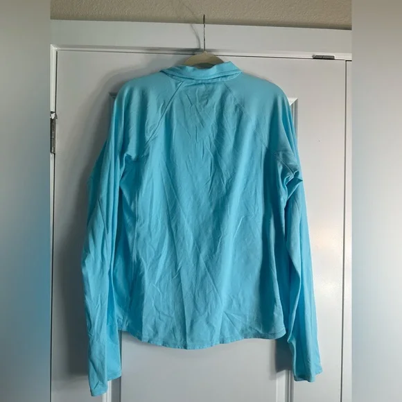 Lilly Pulitzer Luxletic SeaSalt Blue Jacket - Picture 3 of 3